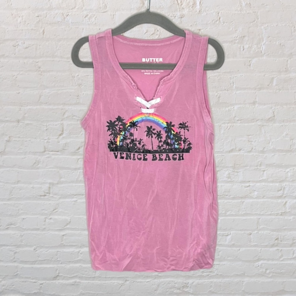 Butter Venice Beach Laced Tank
